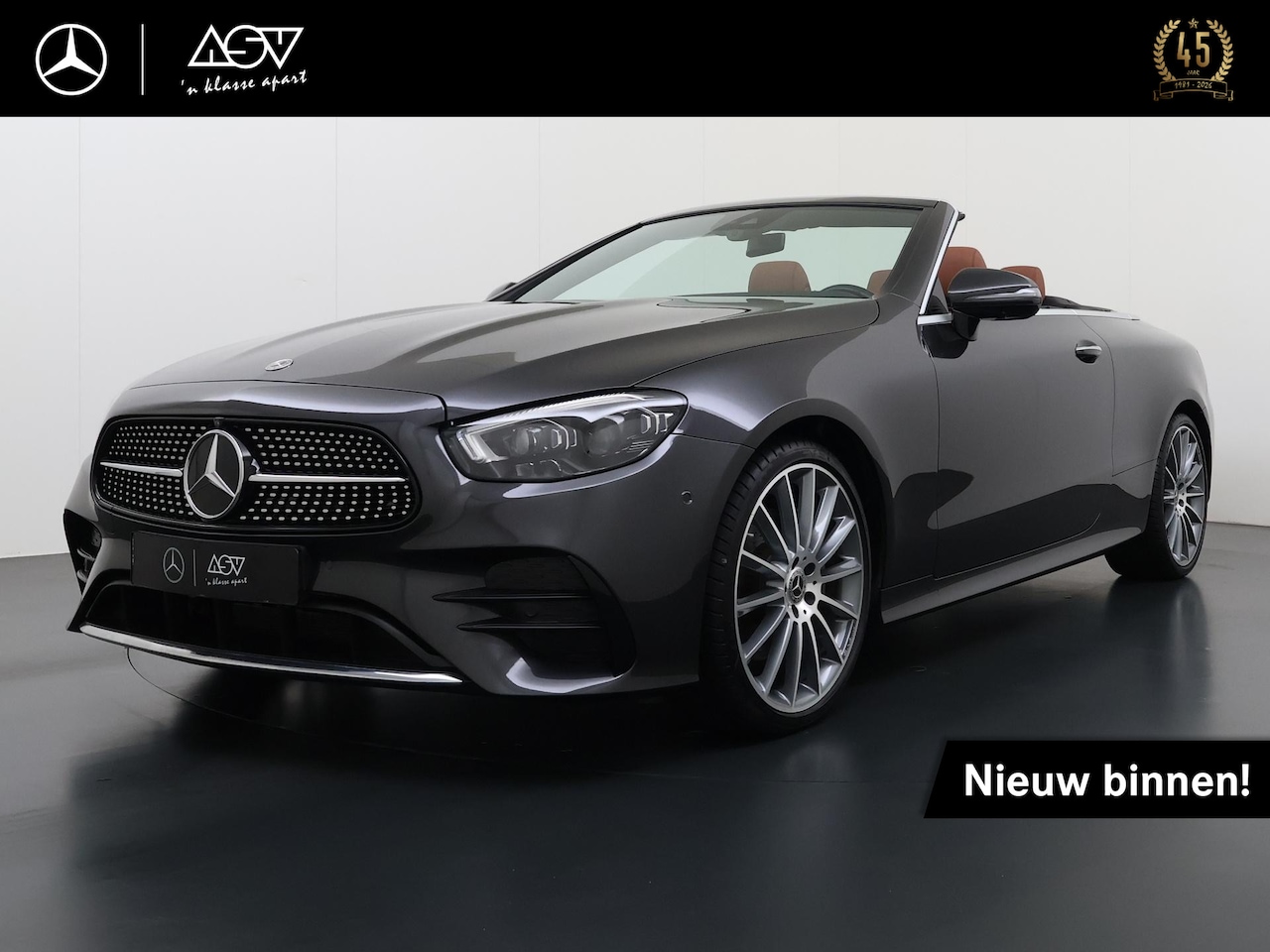 Mercedes-Benz E-klasse Cabrio - 200 AMG Line | Premium Plus pakket | Memory pakket | Apple Carplay/Android Auto | 20” Velg - AutoWereld.nl