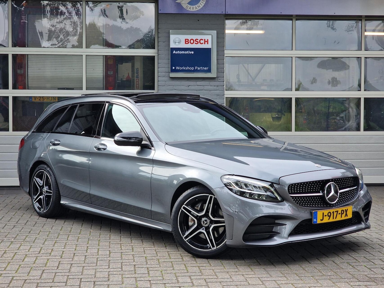 Mercedes-Benz C-klasse Estate - 180 Business Solution AMG|Pano|Carplay|Clima|LED|Camera| - AutoWereld.nl