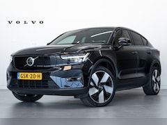 Volvo C40 - 252PK Extended Range Ultimate 82kWh | Trekhaak | Getint Glas | 360 | Glazen dak | HK Audio