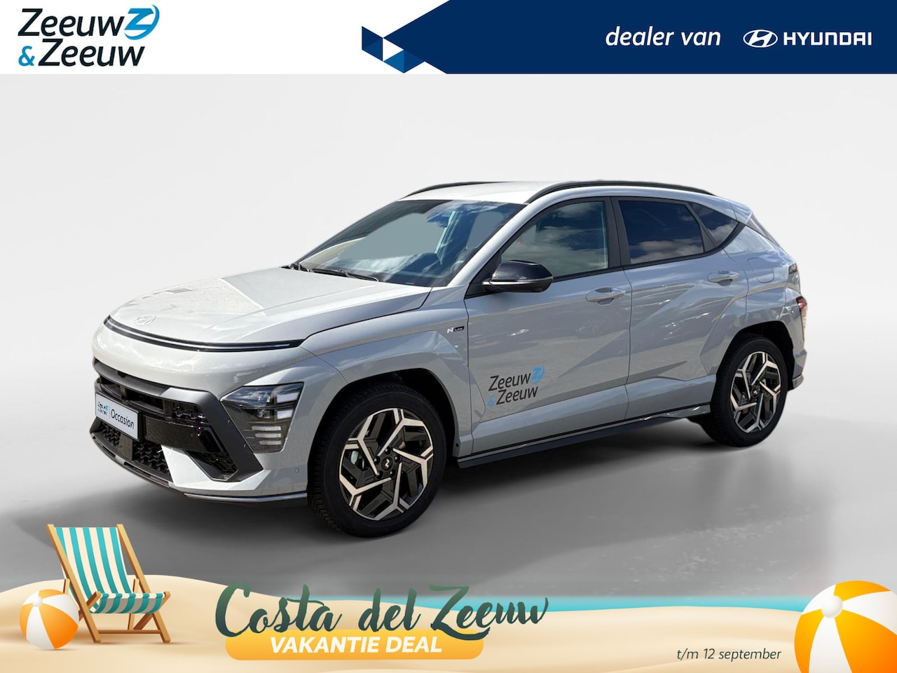 Hyundai Kona - 1.6 GDI HEV Premium | Navi | 360 camera | Stoelverwarming en koeling - AutoWereld.nl