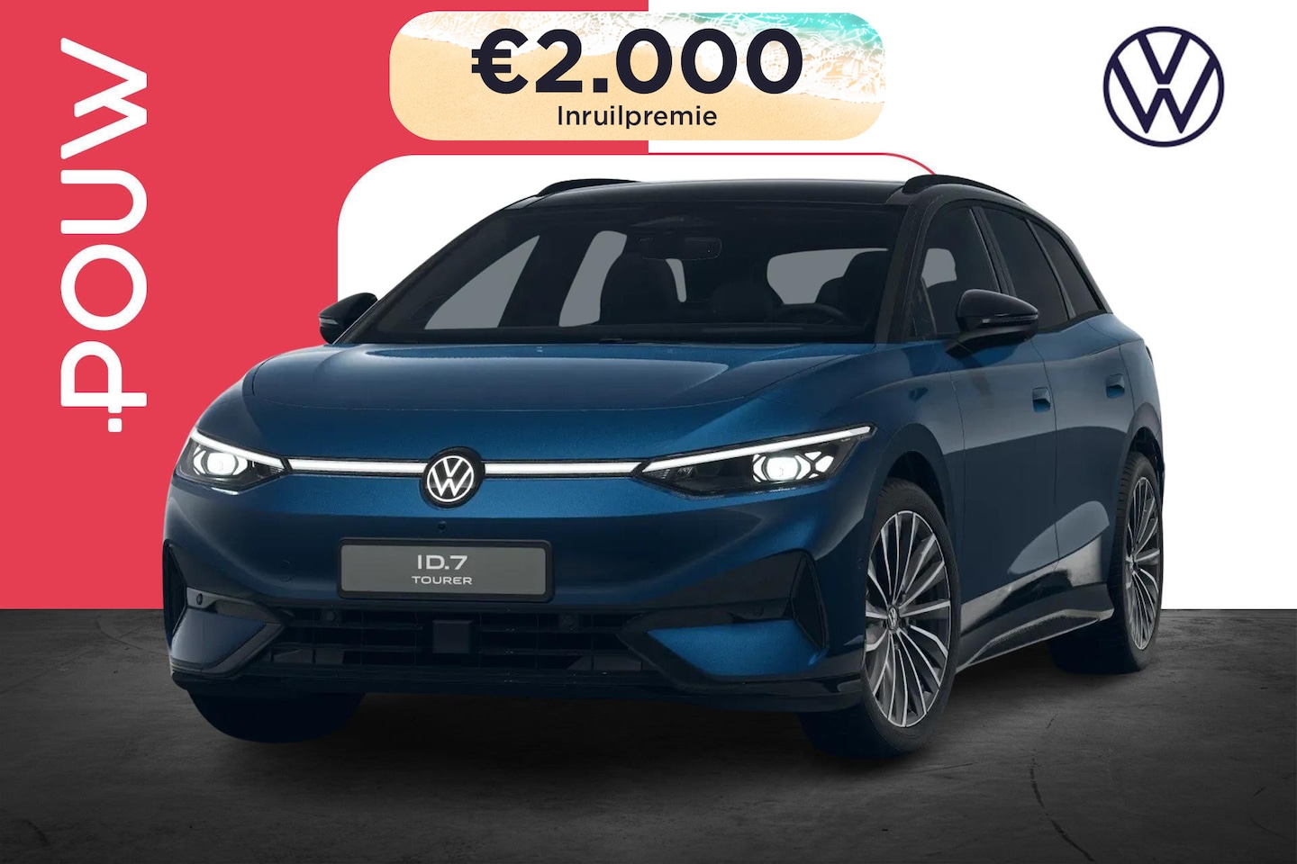 Volkswagen ID.7 Tourer - 204pk Limited Edition Plus 59 kWh | Trekhaak | Exterieur Pakket Plus - AutoWereld.nl