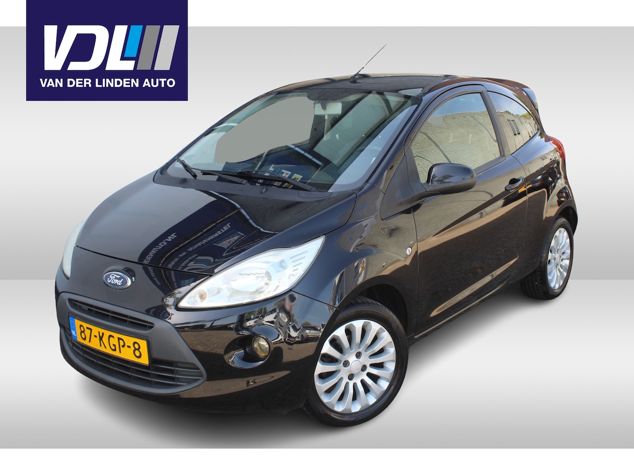 Ford Ka - 1.2 Titanium Buitenspiegels elektrisch verstel- en verwarmbaar l Airco l Elektrische ramen - AutoWereld.nl