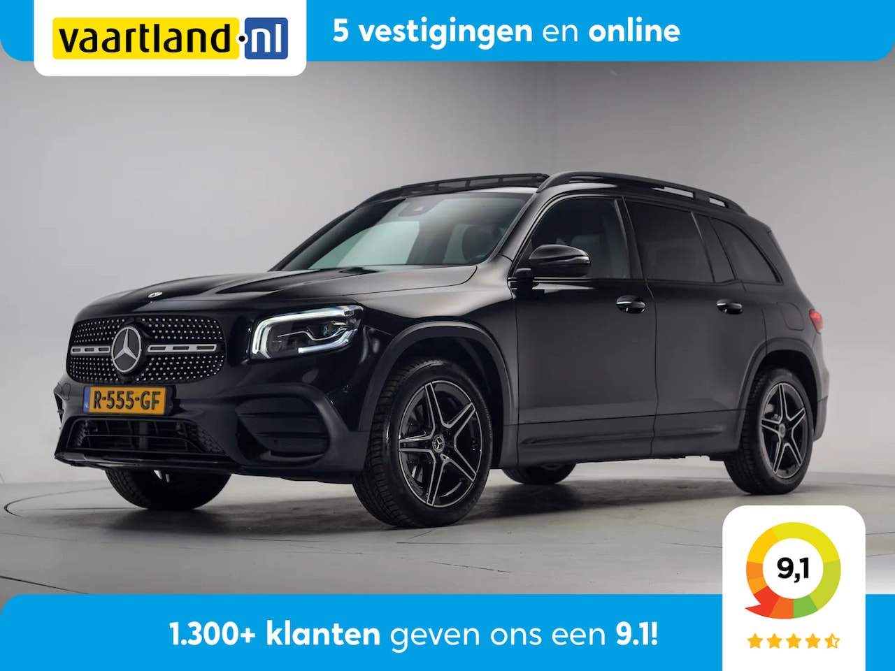 Mercedes-Benz GLB - 180 AMG Night Pakket Aut. [ Panoramadak Sfeerverlichting Camera ] - AutoWereld.nl