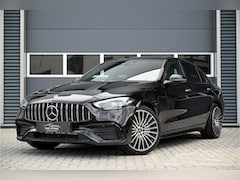 Mercedes-Benz C-klasse - 300e AMG / SCHUIFDAK / C63 / LEDER / CAMERA / SFEERVERLICHTING / LED / 19"