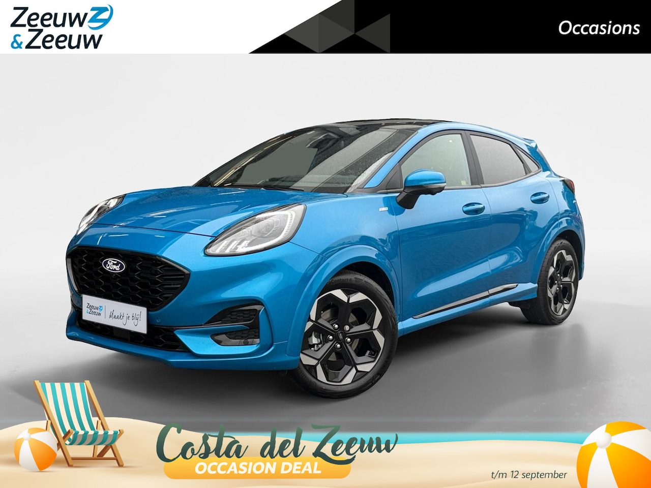 Ford Puma - 1.0 EcoBoost Hybrid BlueCruise Edition | Winterpack | Panorama dak | 360 Camera | - AutoWereld.nl