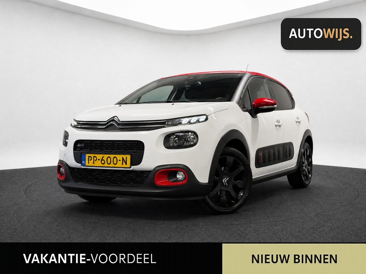 Citroën C3 - 1.2 PureTech Shine|NL AUTO|NAVI|CAMERA|GOED ONDERHOUDEN - AutoWereld.nl