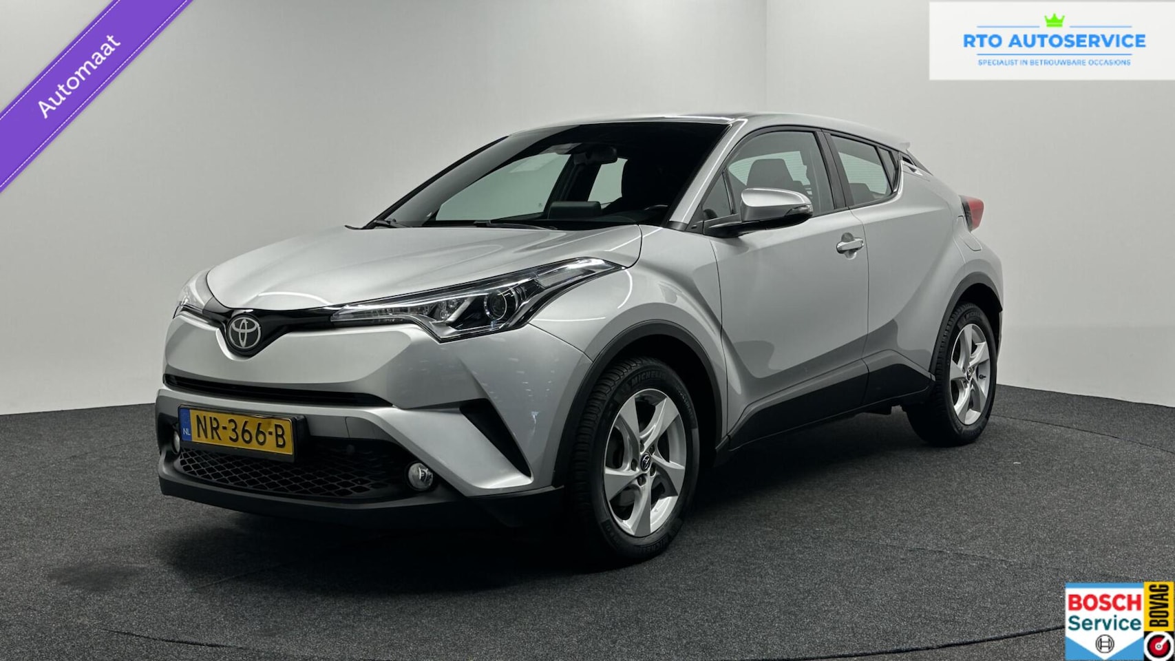 Toyota C-HR - 1.2 Dynamic CAMERA NAVIGATIE TREKHAAK ECC CRUISE LM. - AutoWereld.nl