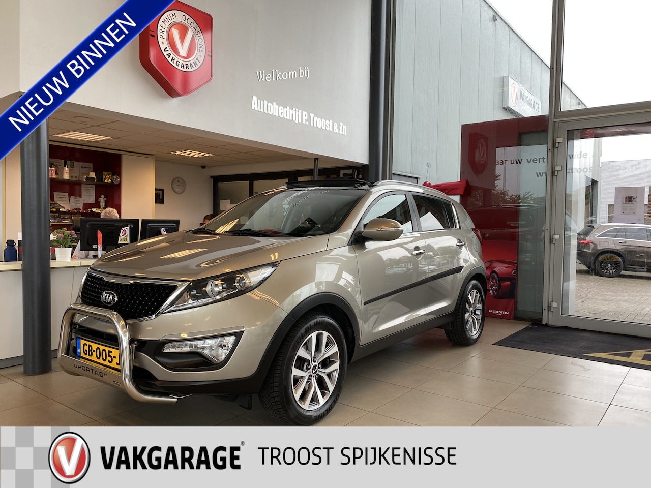 Kia Sportage - 1.6 GDI BusinessPlusLine 1.6 GDI BusinessPlusLine,Dealeronderhouden,Panoramadak,Navigatie,Achteruitrijcamera,Climat - AutoWereld.nl