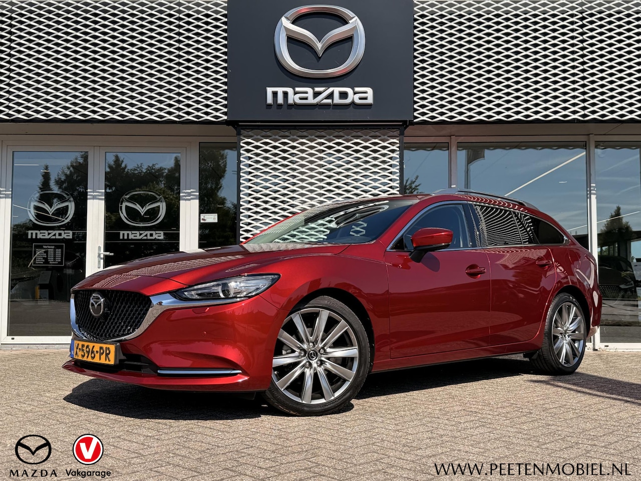 Mazda 6 Sportbreak - 2.0 SkyActiv-G 165 Exclusive-Line | MEMORY STOELEN | STOEL VENTILATIE | 360 CAMERA | - AutoWereld.nl