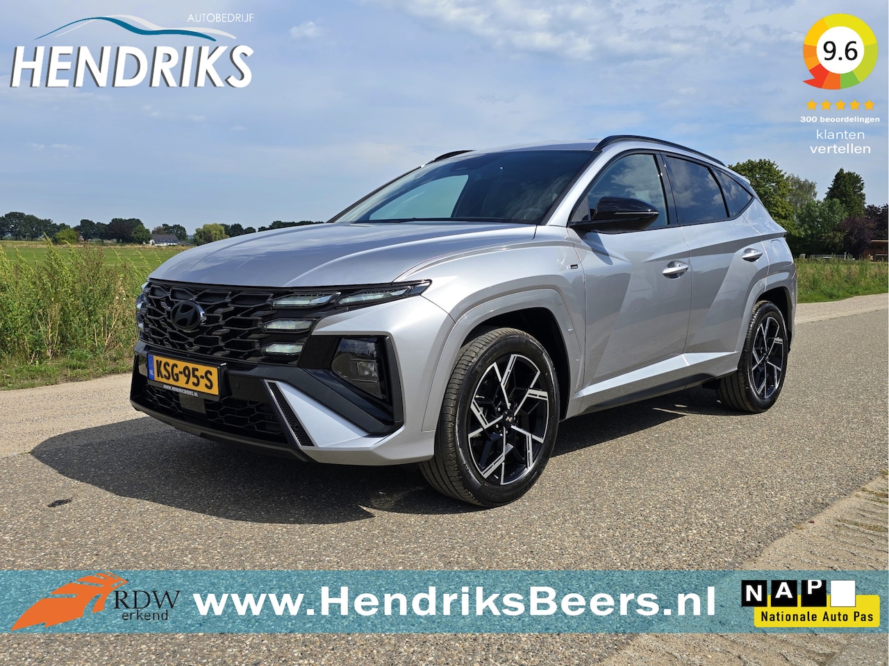 Hyundai Tucson - 1.6 T-GDI HEV N Line Sky - 225 Pk - Panoramadak - - AutoWereld.nl