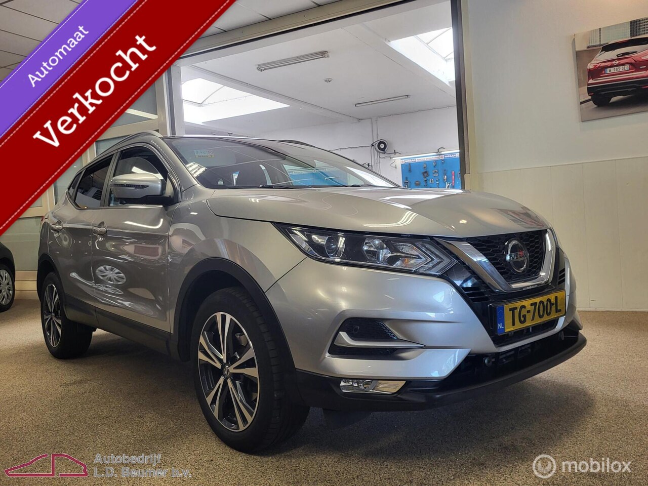 Nissan Qashqai - 1.2 N-Connecta AUT. * Design Pack, PANO, TRKHK, NL, RIJKLAARPRIJS