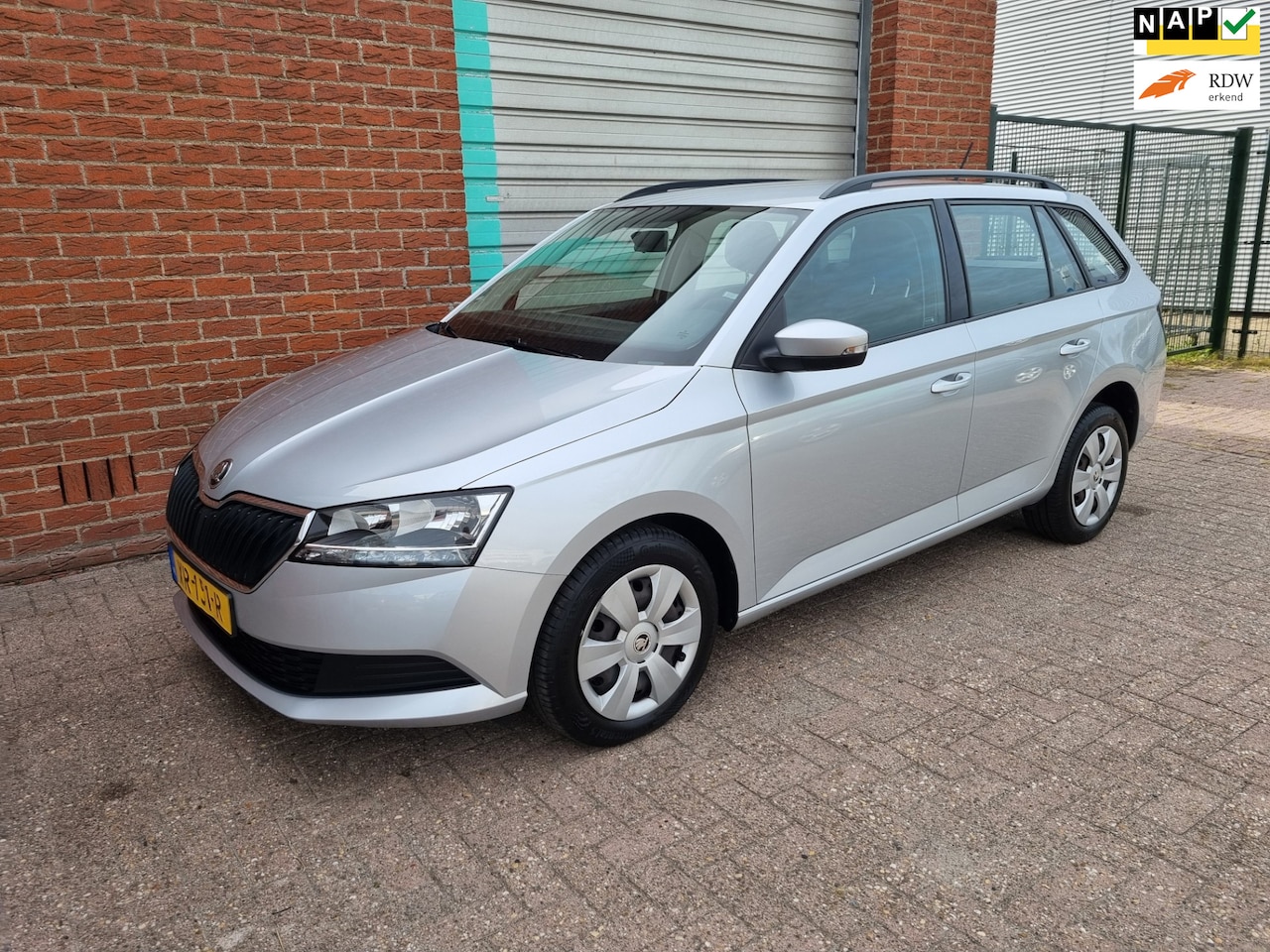 Skoda Fabia Combi - 1.0 Active Airco! Led! Bj:2019 NAP! - AutoWereld.nl