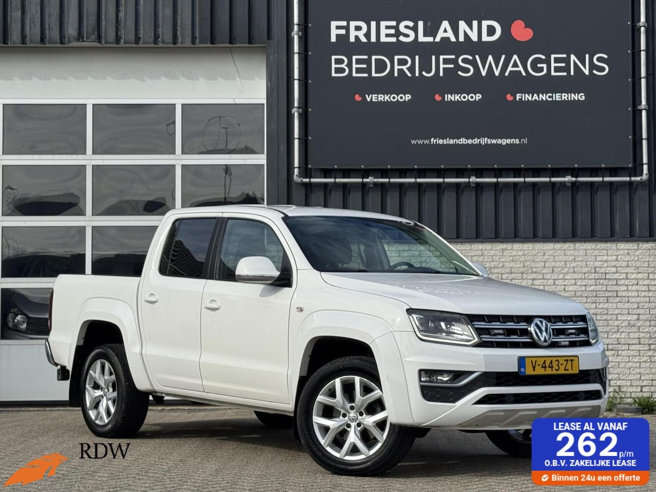 Volkswagen Amarok - 3.0 TDI V6 4Motion Highline 3500kg Camera/Leder/Xenon/Camera/Carplay - AutoWereld.nl