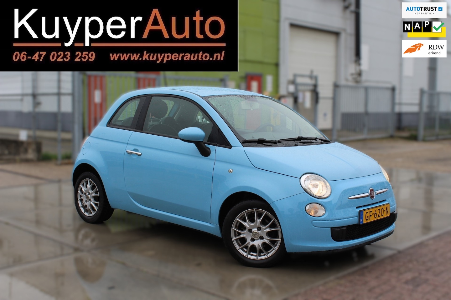 Fiat 500 - 1.0 TwinAir Pop AIRCO MULTIMEDIA NAVI LM - AutoWereld.nl