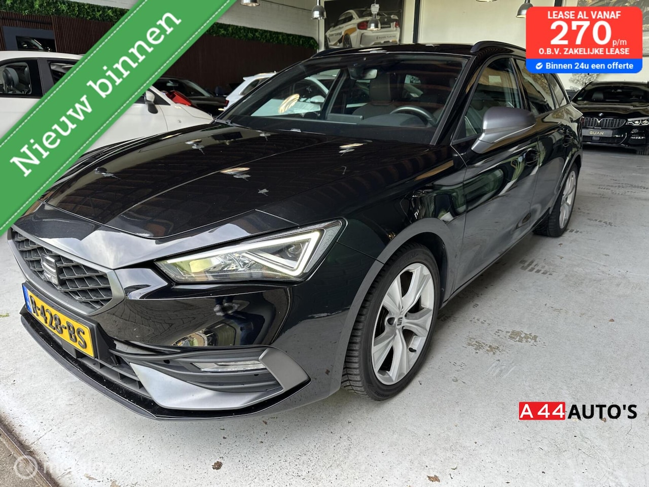 SEAT Leon Sportstourer - 1.5 eTSI FR Business Intense 1.5 eTSI FR Business Intense* - AutoWereld.nl