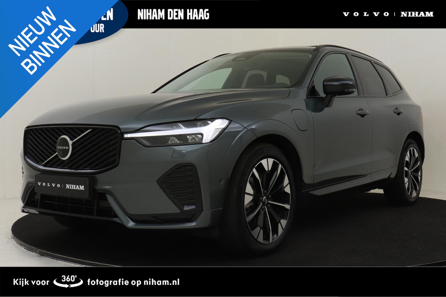 Volvo XC60 - II T6 PLUG-IN HYBRID AWD ULTRA DARK -PANO.DAK|HARMAN/KARDON|LUCHTVERING|360°CAM|HEAD-UP DI - AutoWereld.nl