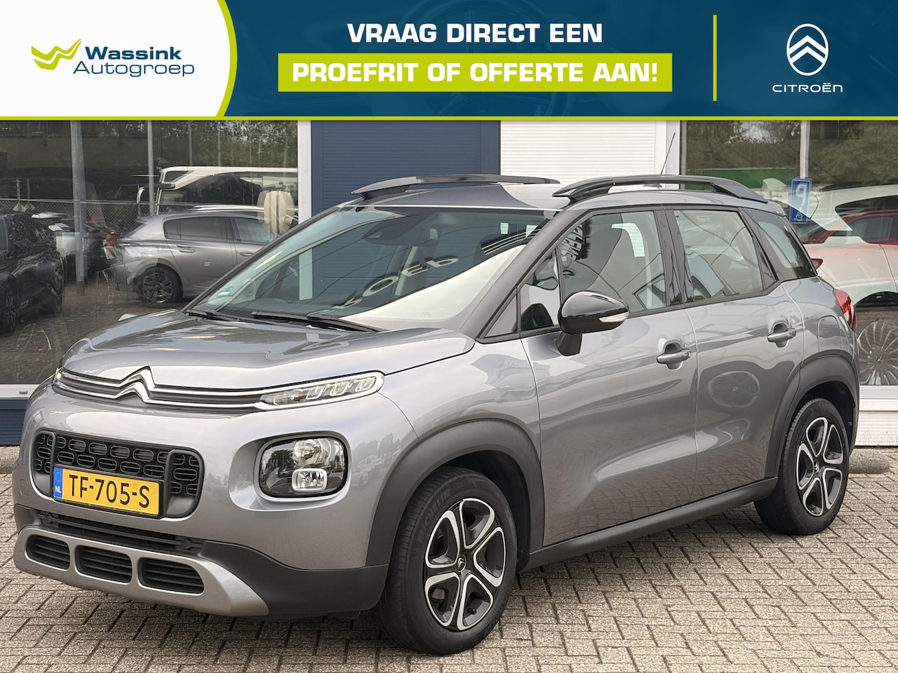Citroën C3 Aircross - 1.2 PureTech Feel | Cruise Control | Apple Carplay & Android Auto | Climate Control | Navi - AutoWereld.nl