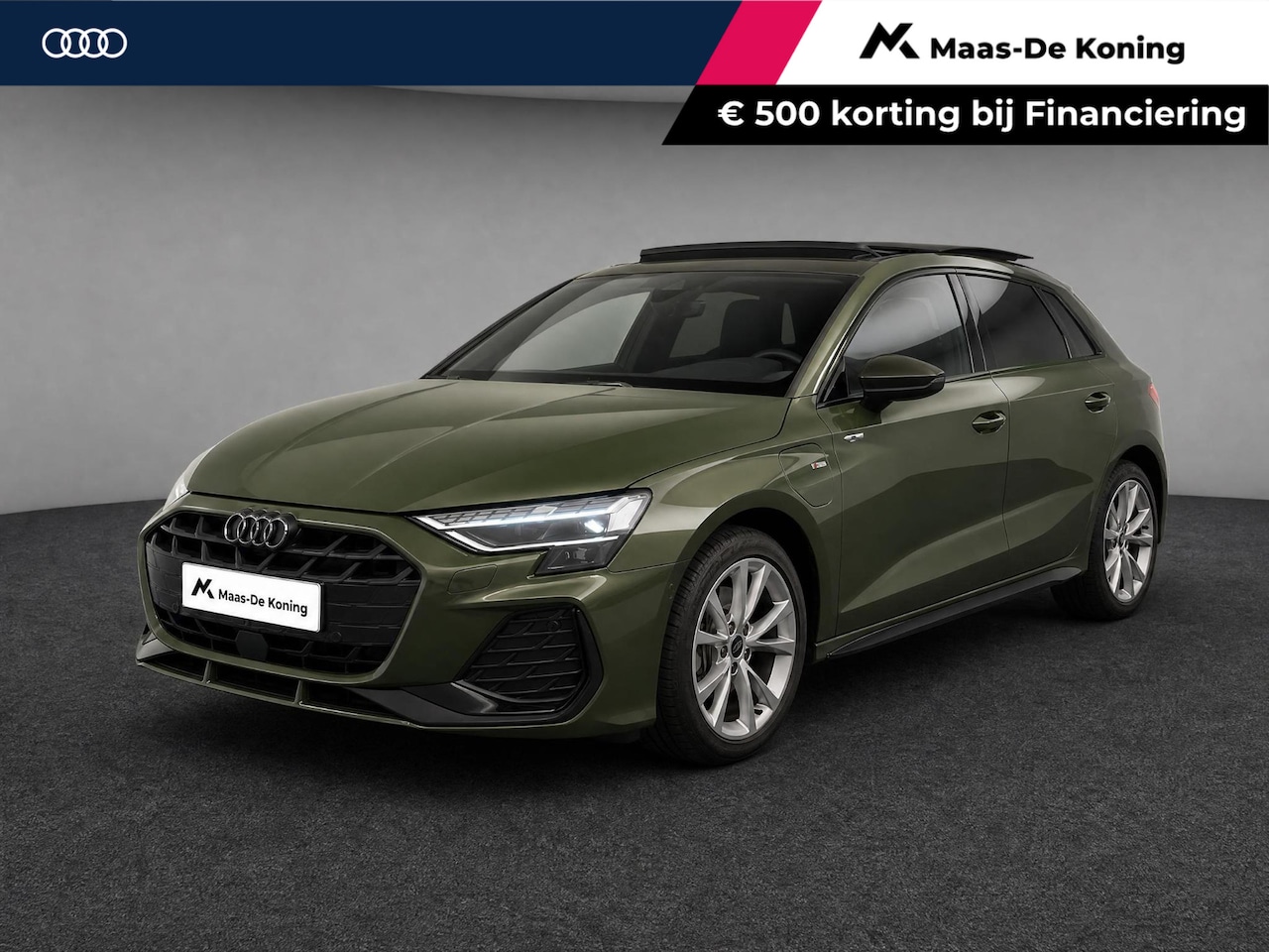 Audi A3 Sportback - 40 TFSIe 204pk S edition · Camera · Panoramadak · Apple/Android Car Play · Park Assist · 1 - AutoWereld.nl
