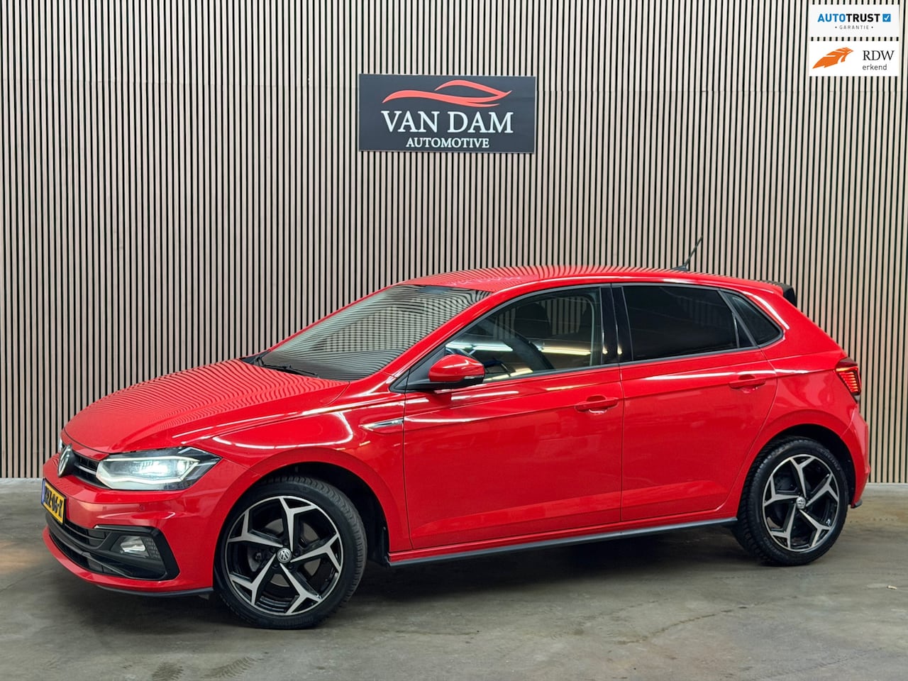 Volkswagen Polo - 1.6 TDI R-Line 2019 DSG LED CRUISE NAVI BLUETOOTH - AutoWereld.nl