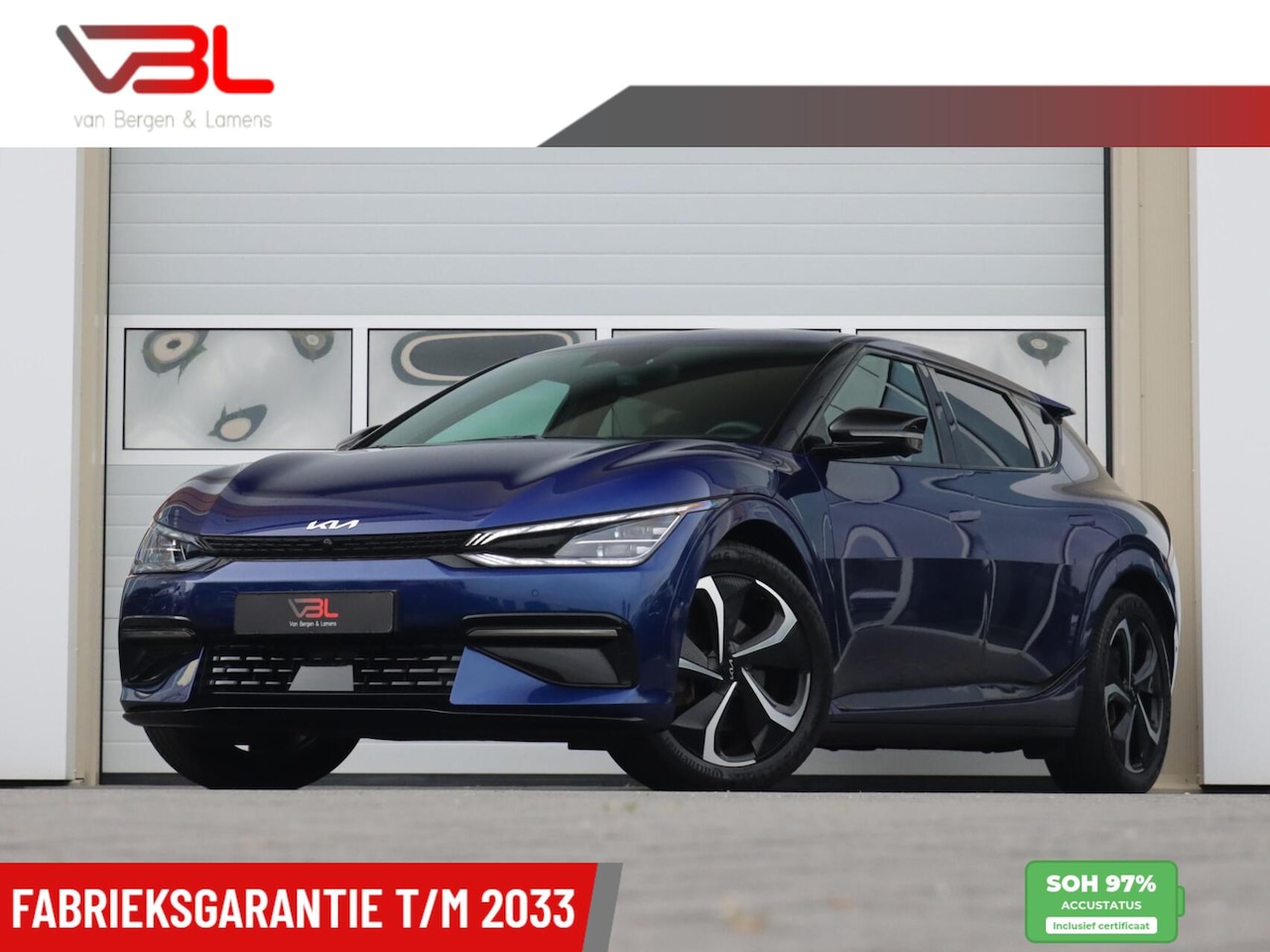 Kia EV6 - GT-Line 77.4 kWh | SOH 97% | Meridian sound | 20Inch - AutoWereld.nl
