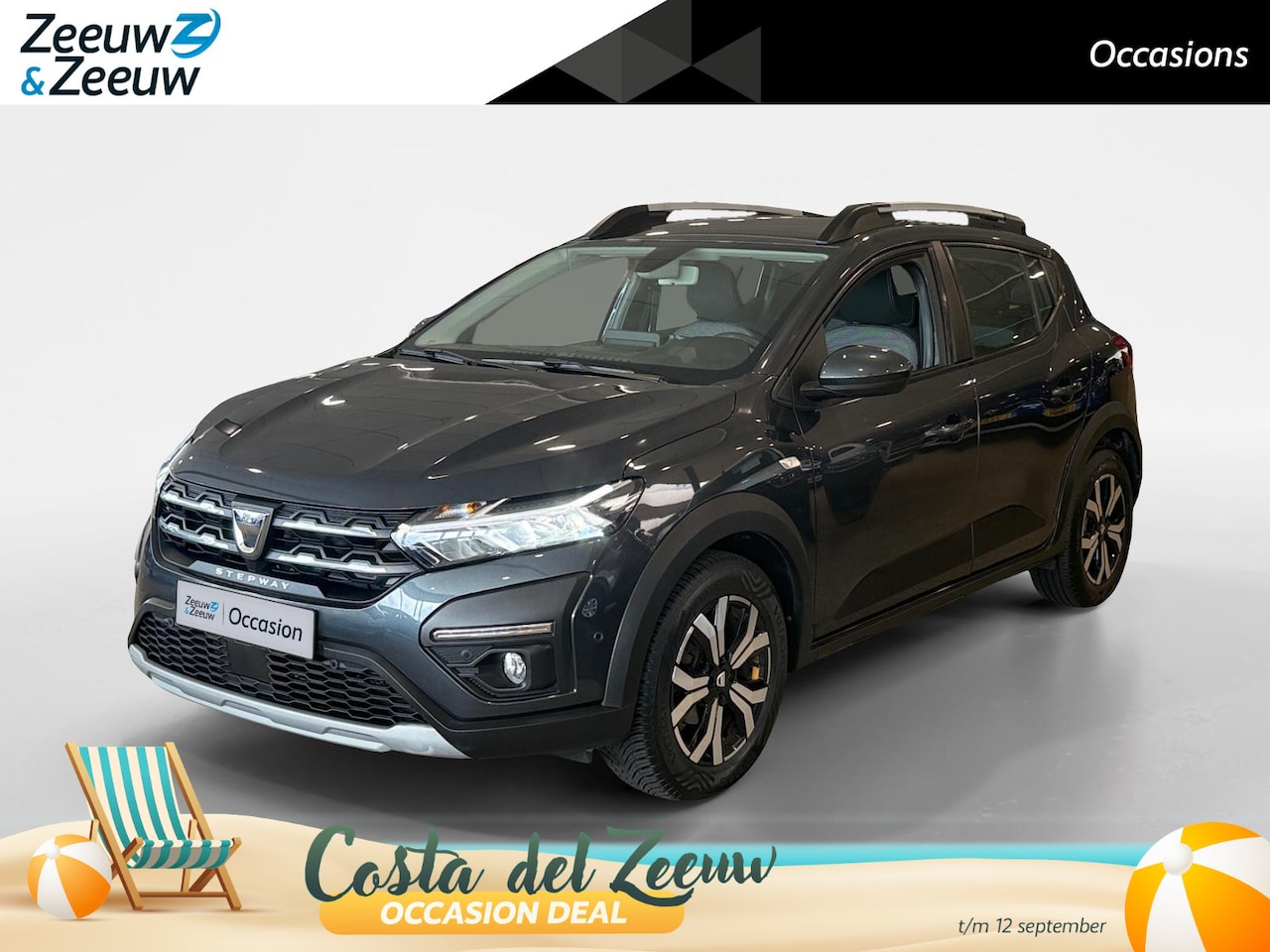 Dacia Sandero Stepway - 1.0 TCe 90 Comfort *Navi(Carplay)+Camera*Airco*Blind Spot*L.M. Velgen! - AutoWereld.nl