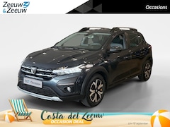 Dacia Sandero Stepway - 1.0 TCe 90 Comfort *Navi(Carplay)+Camera*Airco*Blind Spot*L.M. Velgen