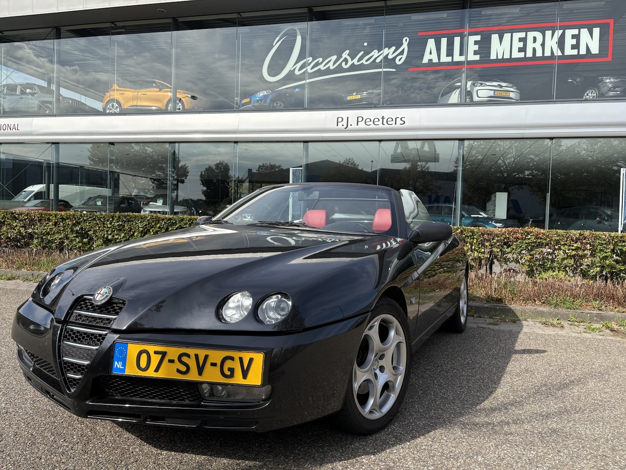 Alfa Romeo Spider - 2.0 JTS Turismo Airco - Cd-wisselaar - Centrale vergrendeling - Elektrische ramen - Ledere - AutoWereld.nl