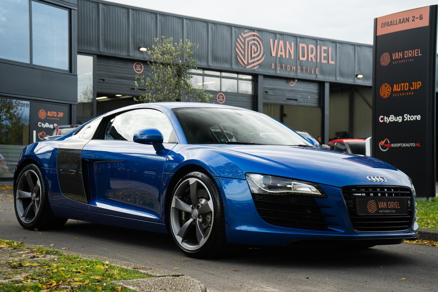 Audi R8 - 4.2 V8 FSI | Carbon Blades | 19 inch Rotor velgen | Optiek Zwart | - AutoWereld.nl
