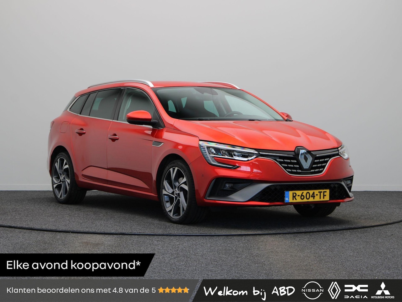 Renault Mégane Estate - 1.3 TCe R.S. Line | Automaat | Trekhaak | Headup Display | Stoel Verwarming | 1700 KG Trek - AutoWereld.nl