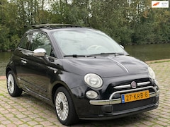 Fiat 500 - 1.2 Lounge Automaat panorama dak airco elektrische ramen cv op afs