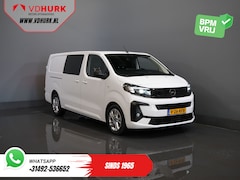 Opel Vivaro - 2.0 145 pk Aut. DC Dubbel Cabine LED/ Adapt.Cruise/ 2x Schuifdeur/ Massage/ Stoelverw./ Ke