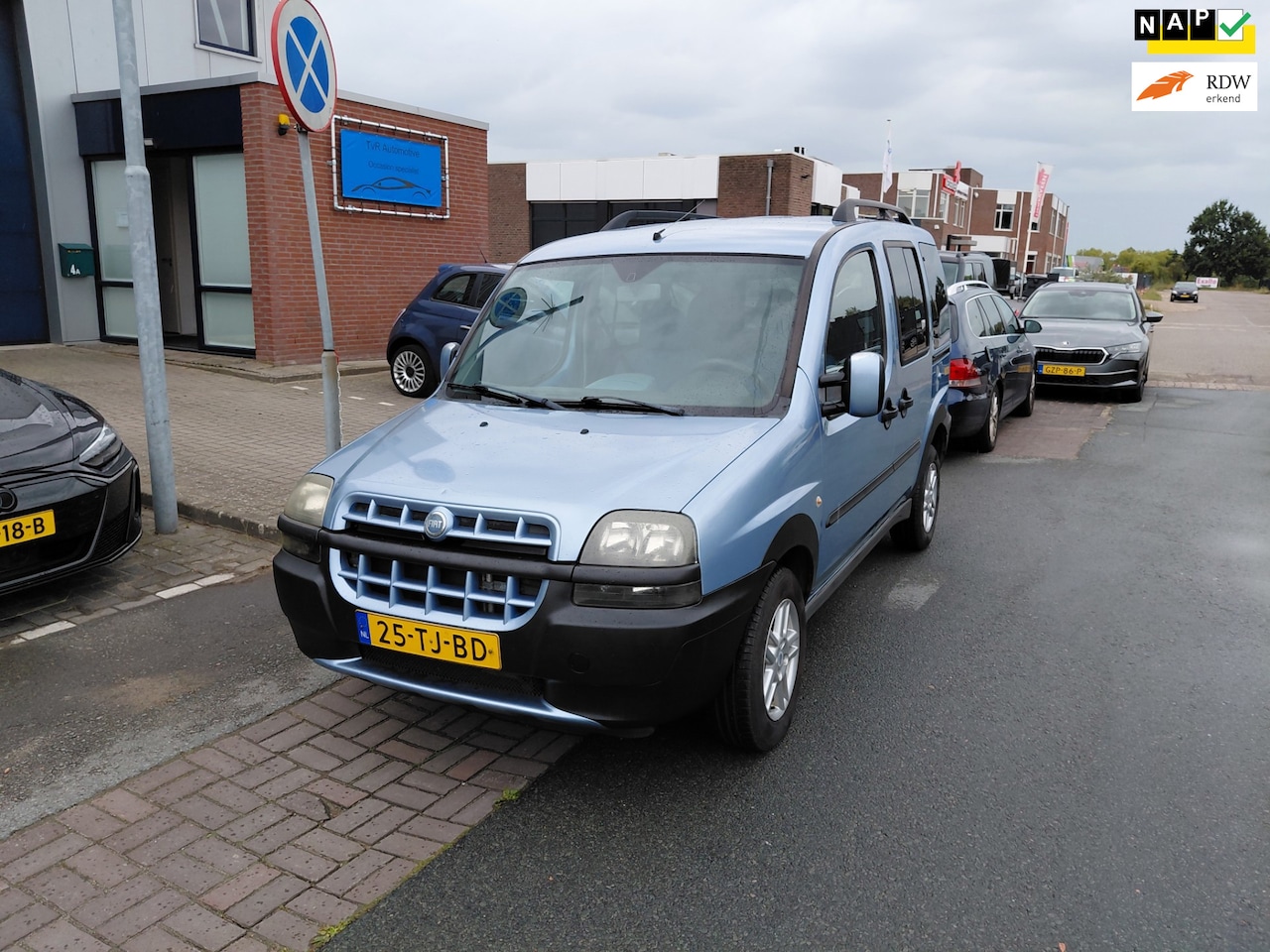 Fiat Doblò - 1.6-16V Malibu 2x schuifdeur cv el ramen nieuwe Apk - AutoWereld.nl
