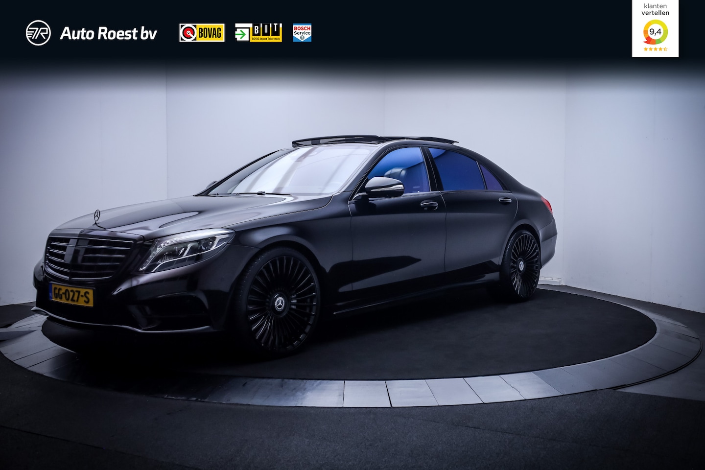 Mercedes-Benz S-klasse - 500 4Matic Lang Prestige Plus PANO | BURMESTER | NIGHTVISION | DISCTRONIC | 4X MEMORY | ZI - AutoWereld.nl