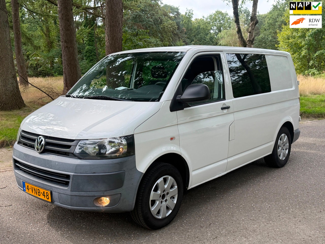 Volkswagen Transporter - 2.0 TDI L1H1 Dubbel Cabine 2011 Airco Cruise - AutoWereld.nl