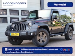 Jeep Wrangler - 2.8 CRD 200pk Euro 6 Rubicon Recon - Grijs kenteken - LED - Trekhaak - Airco