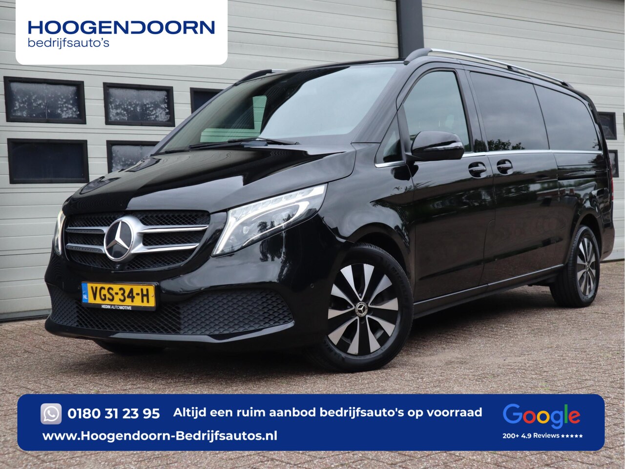 Mercedes-Benz V-klasse - 250d Extra Lang DC Avantgarde - elc. Schuif + a.klep - AutoWereld.nl