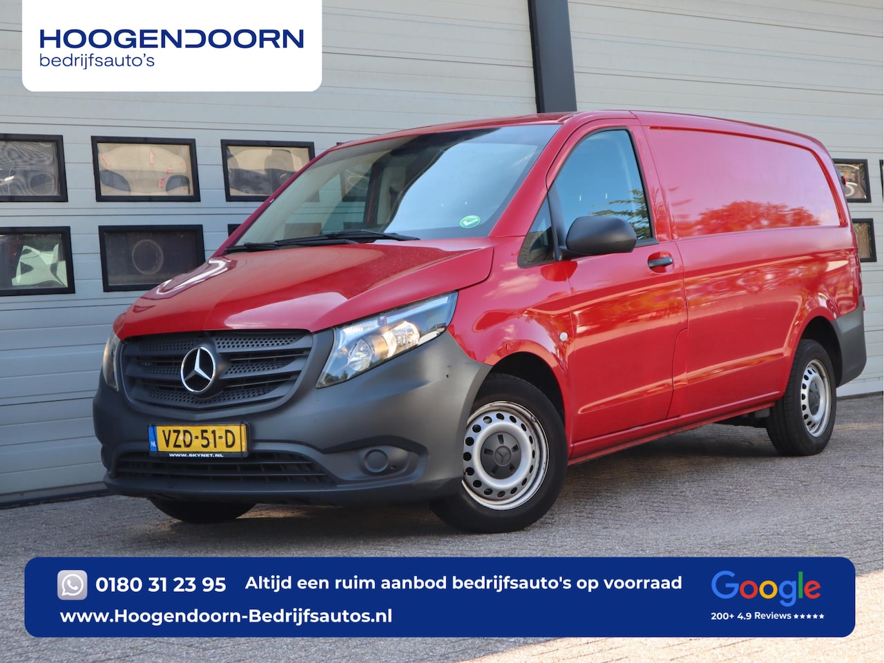 Mercedes-Benz Vito - 110 CDI Euro 6 - Lang L2 - Airco - AutoWereld.nl