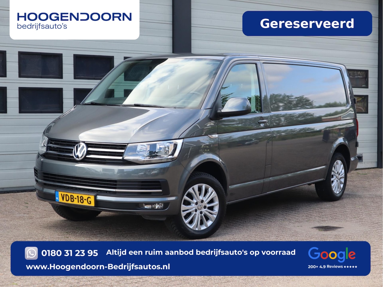 Volkswagen Transporter - 2.0 TDI 150 pk DSG Automaat L2 Lang - Highline - AutoWereld.nl