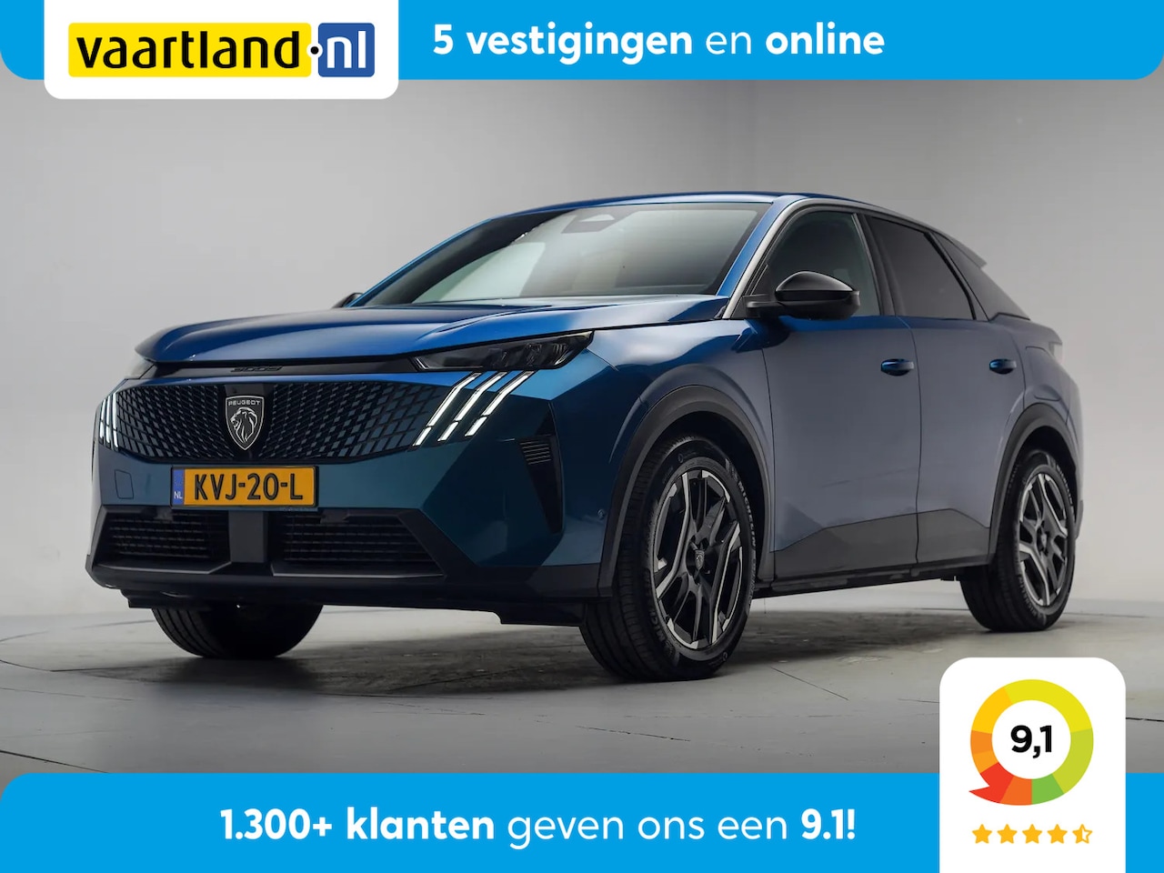 Peugeot e-3008 - Allure 73kWh [ LED Apple/Android Camera ] - AutoWereld.nl
