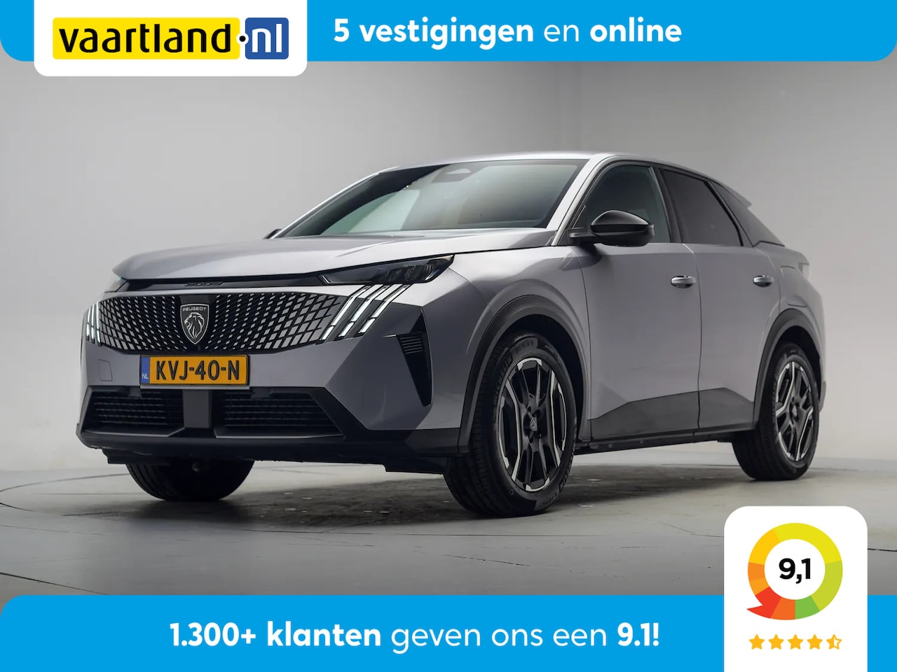 Peugeot e-3008 - Allure 73kWh 3-fase [ LED Apple/Android Camera ] - AutoWereld.nl