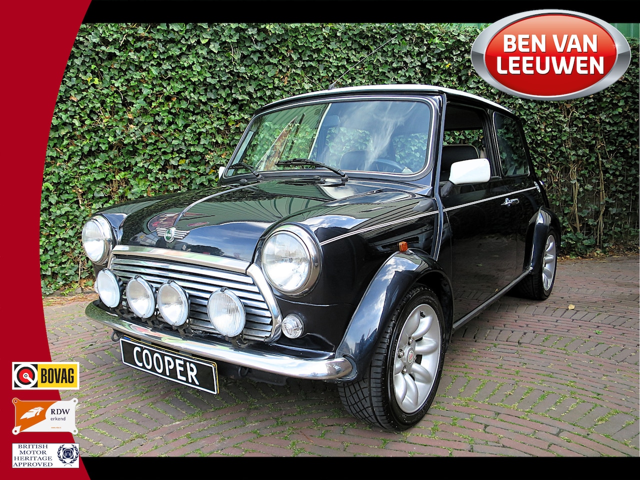 MINI Cooper S - 1.3 MPI NL-auto van 1ste eig, Leer, houten dash, 13" - AutoWereld.nl