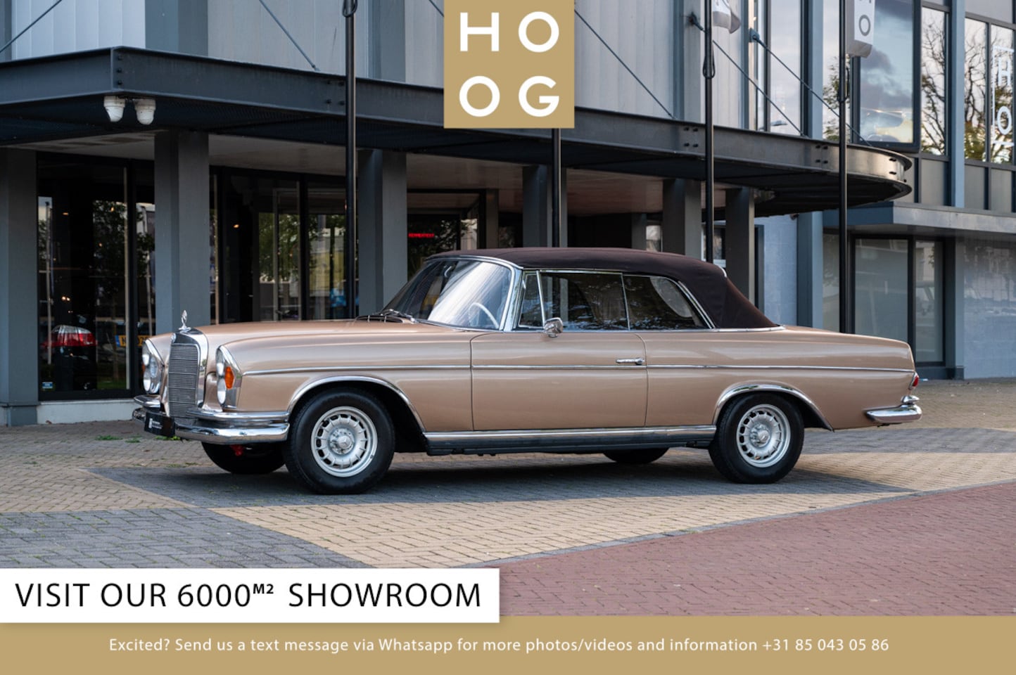 Mercedes-Benz S-klasse Cabrio - 220 SE W111 - AutoWereld.nl