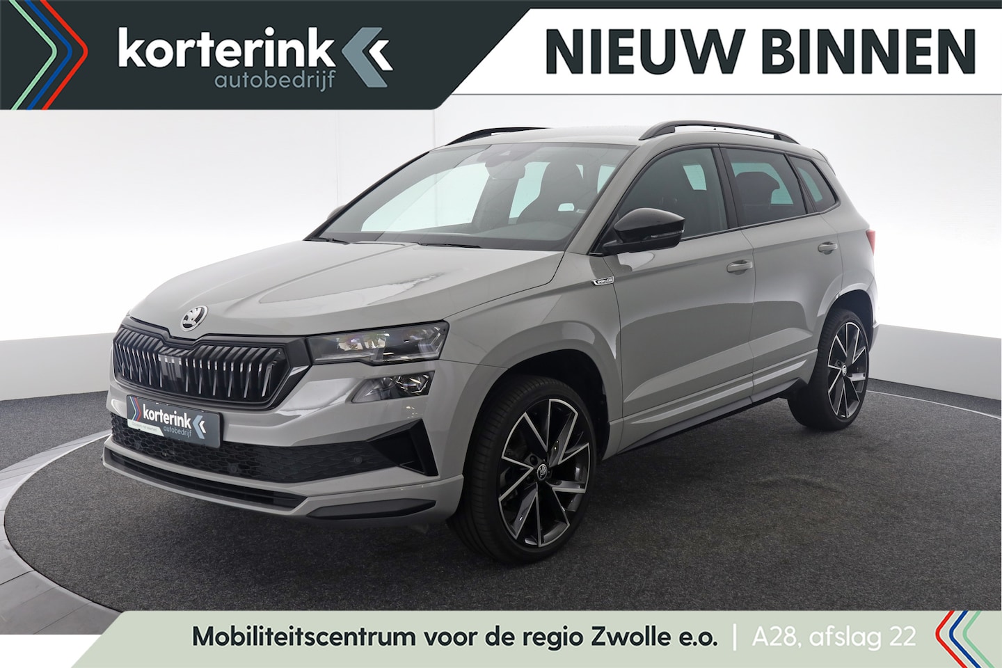 Skoda Karoq - 1.5 TSI ACT Sportline Business ACC, 19" LM velgen, Stoelverwarming - AutoWereld.nl