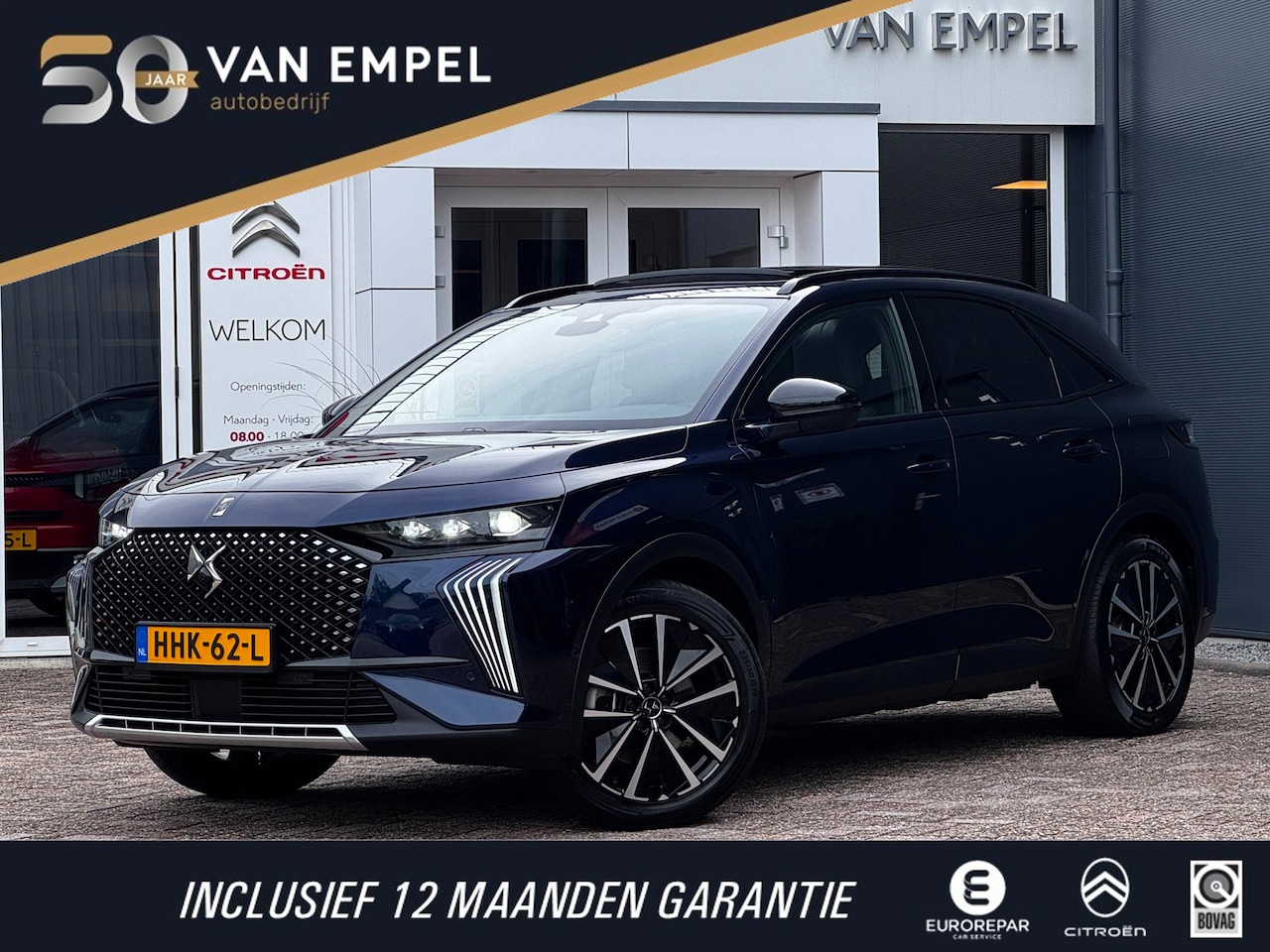 DS 7 - 1.6 PHEV 300 4x4 Etoile | 100% SOH | NL-Auto | Panoramadak | Leder + Memory | 360 Camera | - AutoWereld.nl