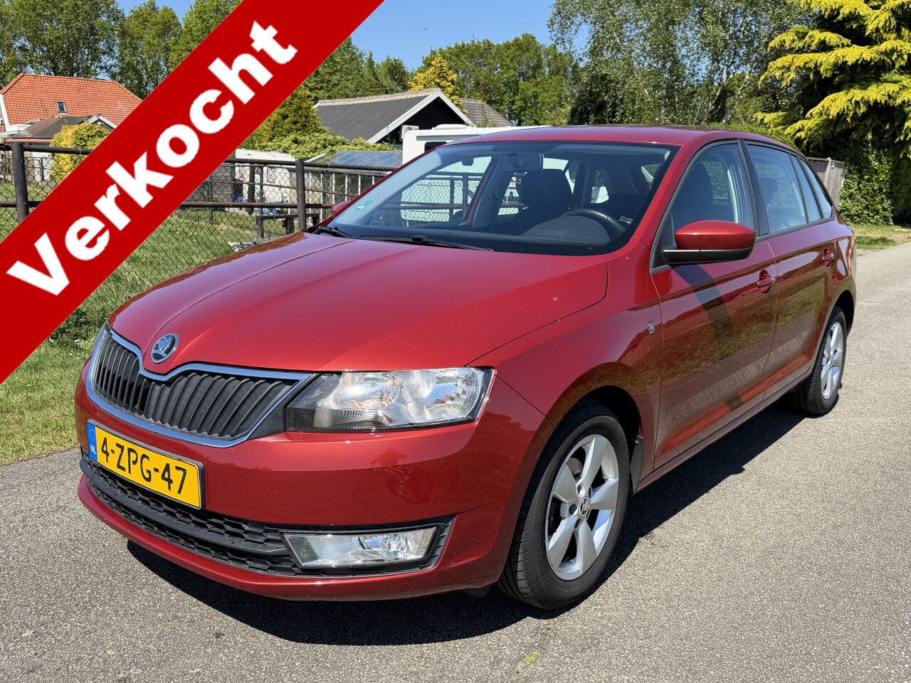 Skoda Rapid Spaceback - 1.2 TSI Greentech Ambition Businessline ECC/NAVI/Cruise/PDC - AutoWereld.nl