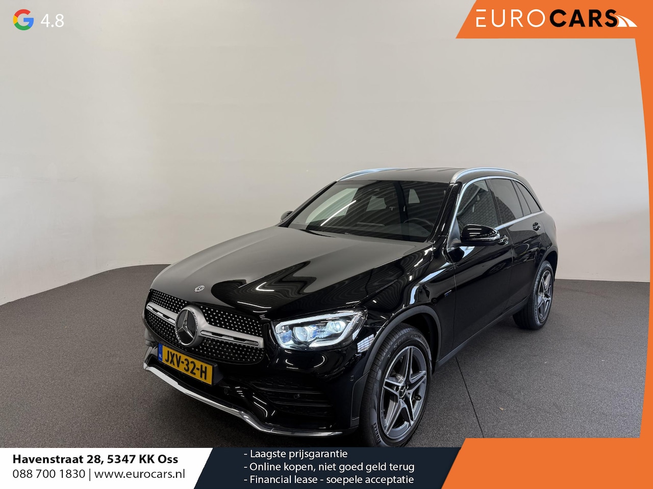 Mercedes-Benz GLC-klasse - 300e 4MATIC Automaat PHEV AMG Line Navigatie Cruise Control Parkeersensoren Stoelverwarmin - AutoWereld.nl