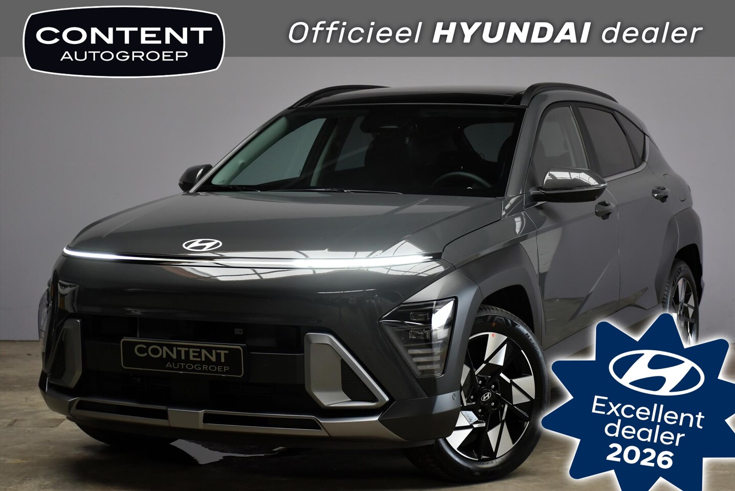 Hyundai Kona - 1.6 GDI HEV 138pk DCT Premium Sky / Voorraad Deal - AutoWereld.nl