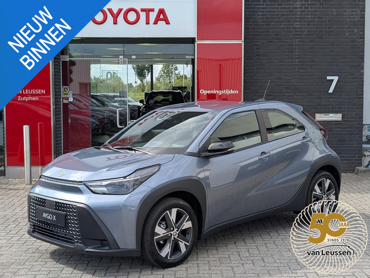Toyota Aygo X - Hybrid 115 Play GO PACK LICHTMETAAL APPLE & ANDROID CRUISE CONTROL METALLIC LAK - AutoWereld.nl