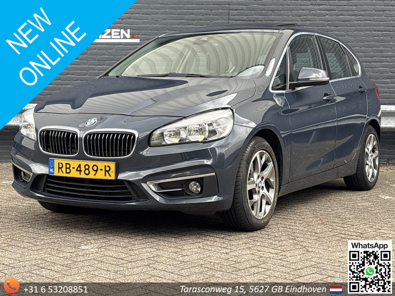 BMW 2-serie Active Tourer - 218d High Executive | Leder | Pano | Climate | Cruise | Navi | PDC | - AutoWereld.nl
