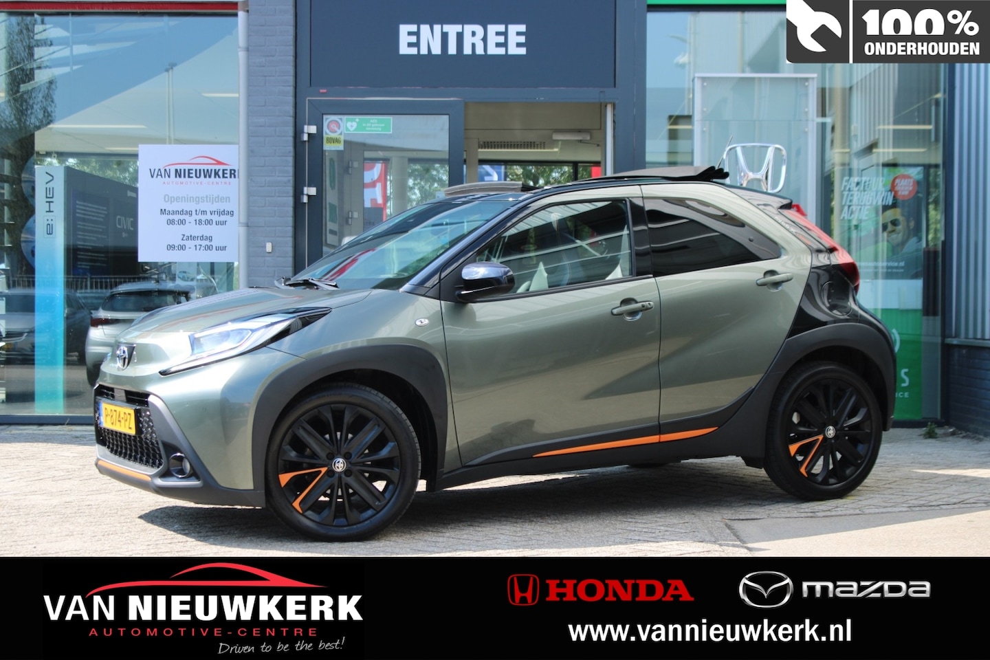 Toyota Aygo X - 1.0 Limited automaat | cabrio dak | groot scherm | 18 inch - AutoWereld.nl